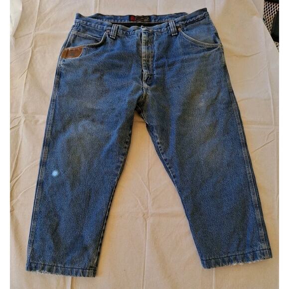 Wrangler Riggs Workwear Pants Mens 42x30 Durashield 3W055TH - Picture 1 of 14